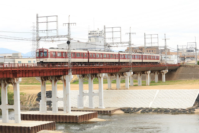 近鉄南大阪線撮影記 大和川橋梁(河内天美駅ー矢田駅間)