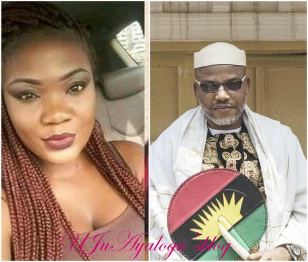 Nigerian lady claims she saw Nnamdi Kanu at a pizza shop in Ghana