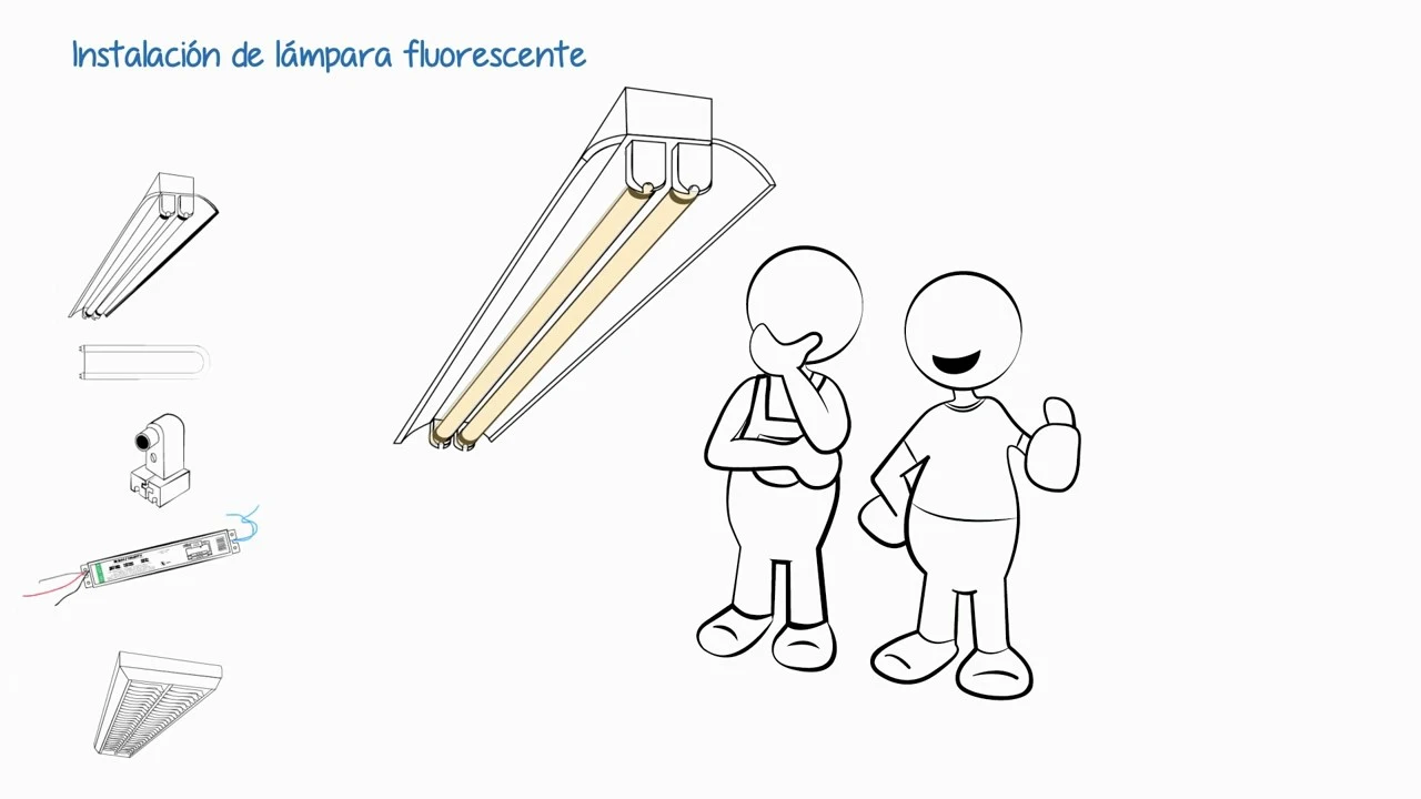 Instalaciones eléctricas residenciales - Probando lámparas fluorescentes