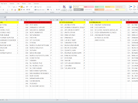 Download Absensi UAS, PAT, UTS Menggunakan Excel Otomatis