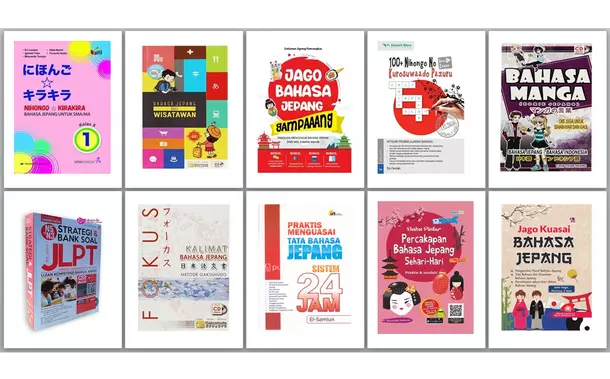 Buku Belajar Bahasa Jepang Rekomendasi Terbaik, Terbaru, dan Terlengkap