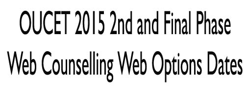 OUCET 2016 1st 2nd Final Phase Web Counselling Web Options Dates