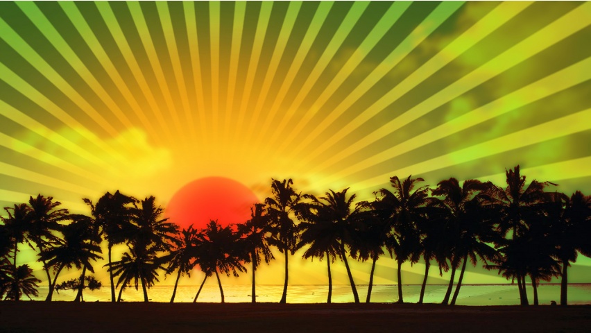 free beach sunset wallpaper. Free Animated Beach Sunset