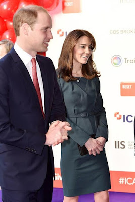 The Duke And Duchess Of Cambridge Attended The ICAP's 23rd Annual Charity Day