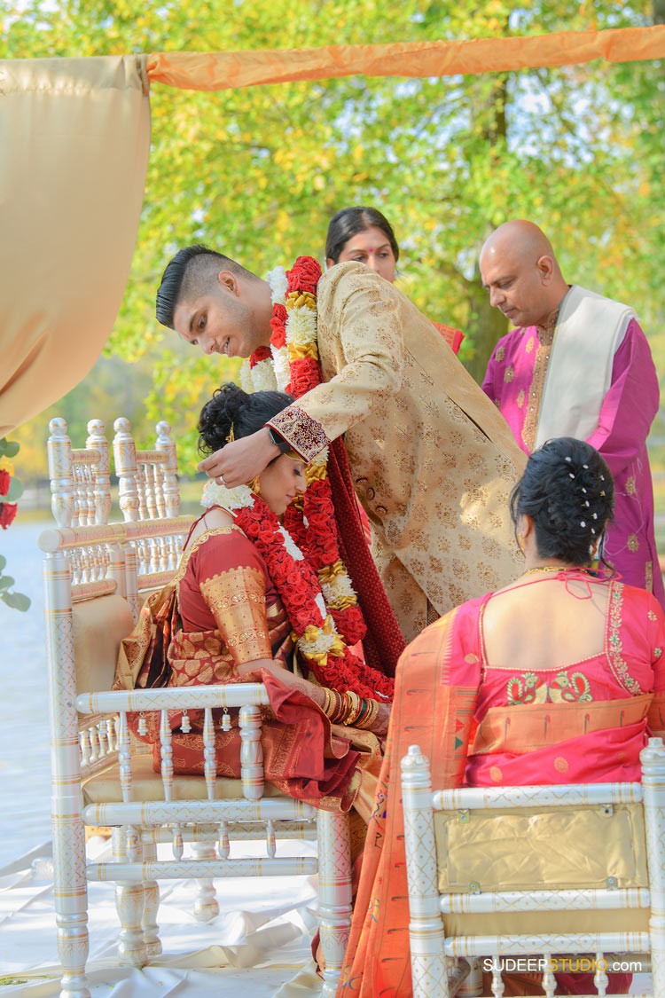 Indian Wedding Photography Marathi Telugu Andhra at Ann Arbor Farm by SudeepStudio.com Ann Arbor South Asian Indian Wedding Photographer