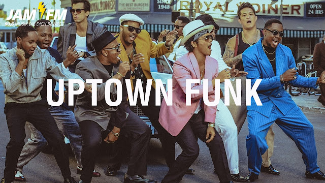  04- أبتاون فون  -Uptown Funk -  مارك رونسون و برونو مارس -2.1 مليار مشاهدة - 