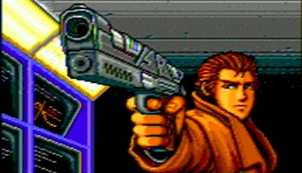 Snatcher Sega CD Gillian Gun