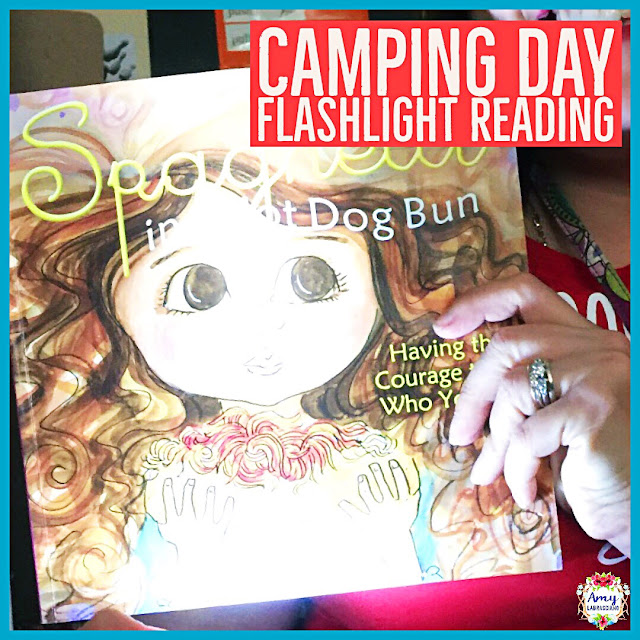 Click here to read all about Camping Day in the classroom.  Find fun read alouds and easy to  implement activities to bring learning to life in your classroom.  {kindergarten, first, second, third, fourth, fifth, 1st, 2nd, 3rd, 4th, 5th, classroom, homeschool}