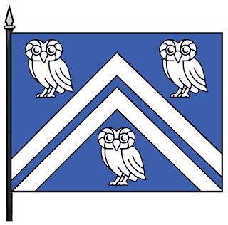 Rice University flag banner coat of arms
