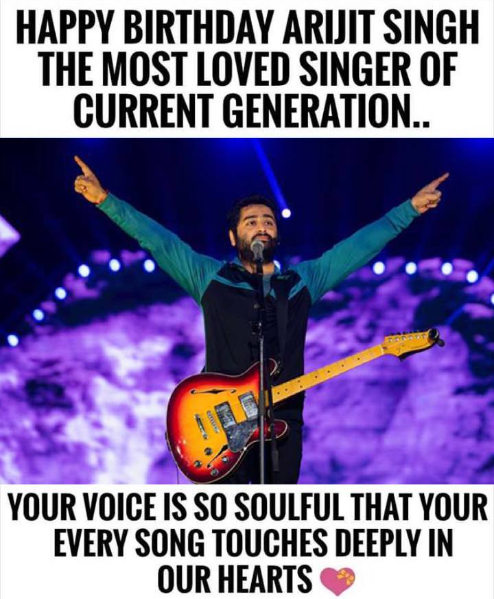 Happy Birthday Arijit Singh