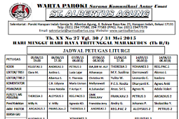 Warta Paroki XX 27 Tgl 30-31 Mei 2015