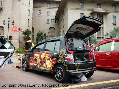 Kancil DOA stiker autoshow