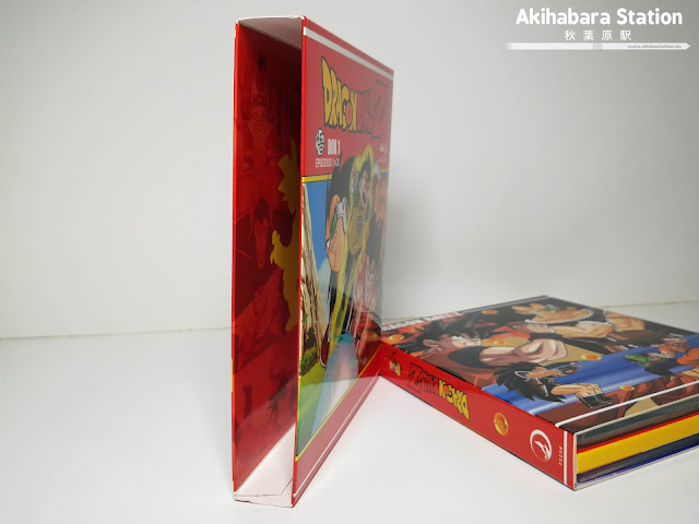 Un vistazo al primer volumen de la edición Blu-Ray de Dragon Ball Z.