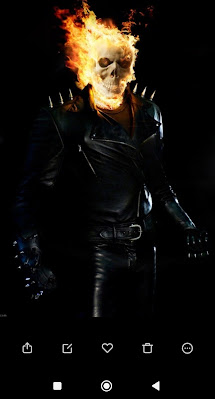 Gambar Jaket Kulit Ghost Rider