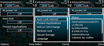 Free Download Melon Advance Device Locks Pro v2.08.120 S60v3 S60v5 S^3 For Symbian