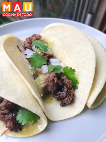 barbacoa de res cachete labio receta instanpot olla de presion mau cocina de todo monterrey