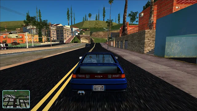 GTA San Andreas V graphics mod