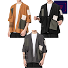 Baju kimono yukata polos jepang pria wanita unisex ukuran m l xl xxl 2l 2xl model 2024