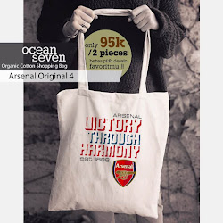 OceanSeven_Shopping Bag_Tas Belanja__Football Addiction_Arsenal Original 4