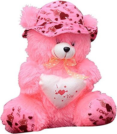 Romantic I Love You Pink Teddy Bear