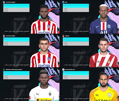 PES 2017 Konami Faces Update V4 by Mirukuu