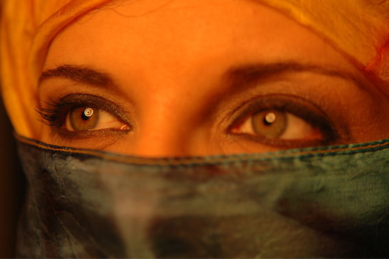 Gorgeous Veiling Eyes Pictures