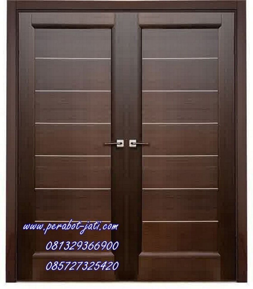 4 Model  Pintu  Kupu  Tarung  Aluminium Minimalis 