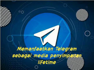 Telegram untuk media penyimpanan