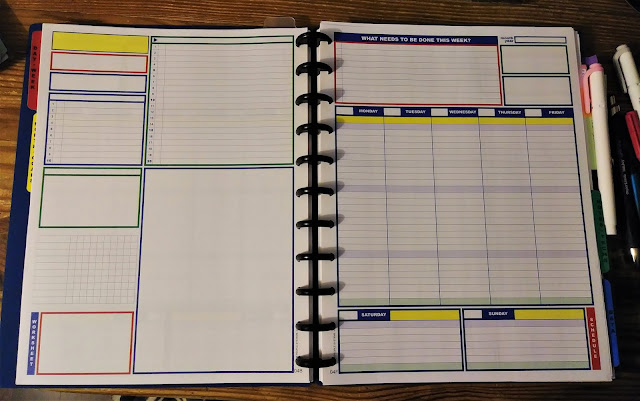 an undated planner system