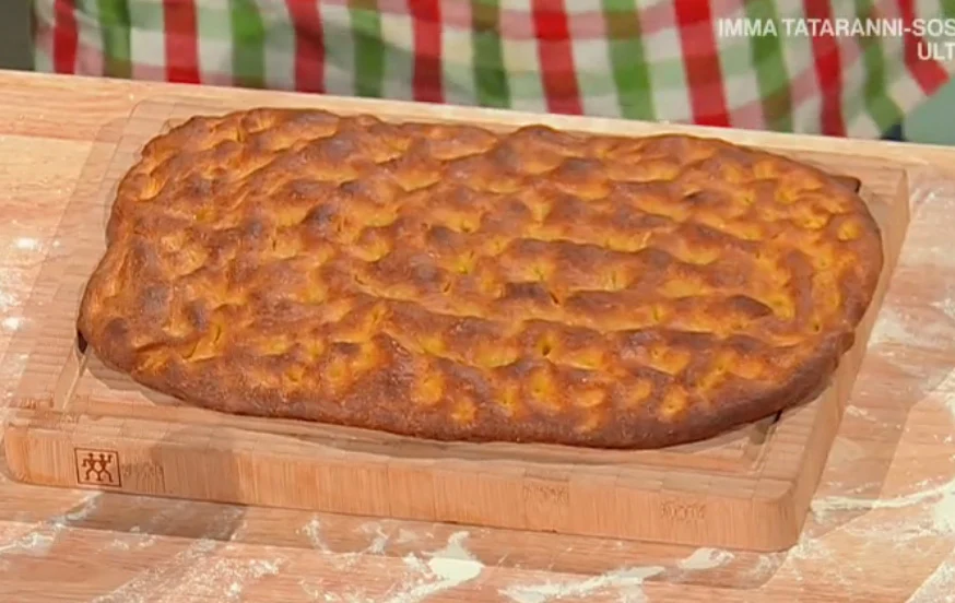 Pan focaccia alla zucca