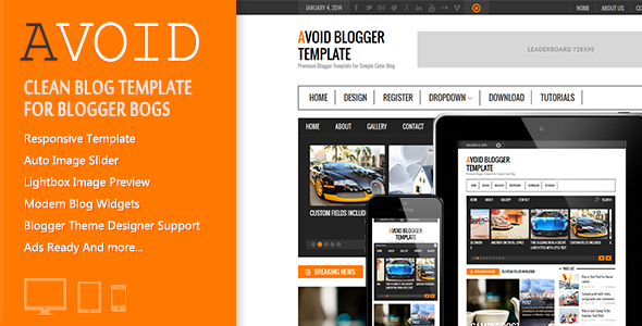 Avoid Blogger Template Simple And Clean Free Download  Avoid Blogger Template Simple And Clean Free Download - Themeforest