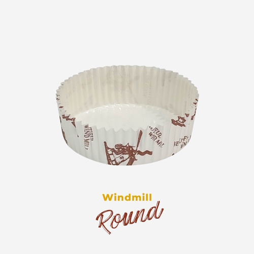 PET / Cup Roti / Wadah Roti Ukuran 90 Mm (ROUND)