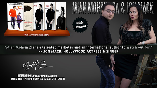 Jon Marie Mack, Hollywood Actress & Singer Endorses Mian Mohsin Zia