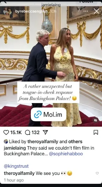 Royal Family Reacts with Humor to Jamie Laing's Dance at Palace Event