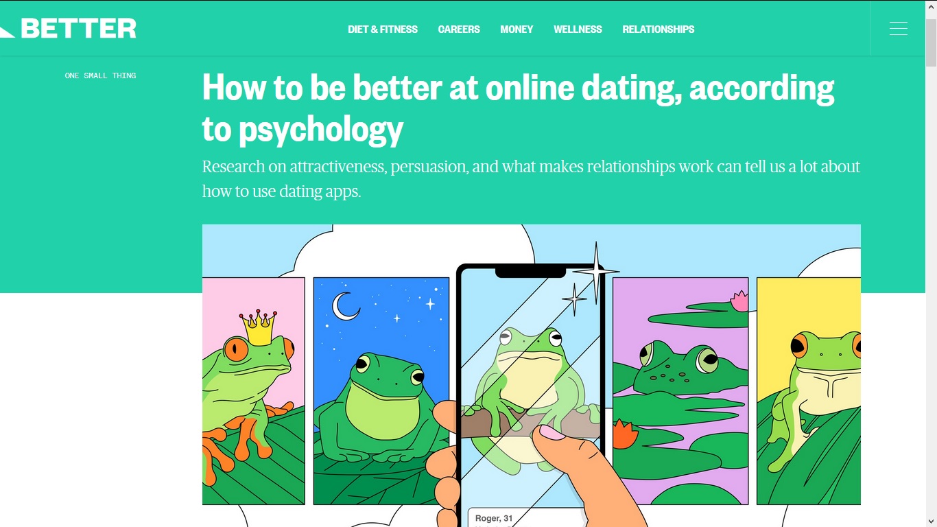 better online dating