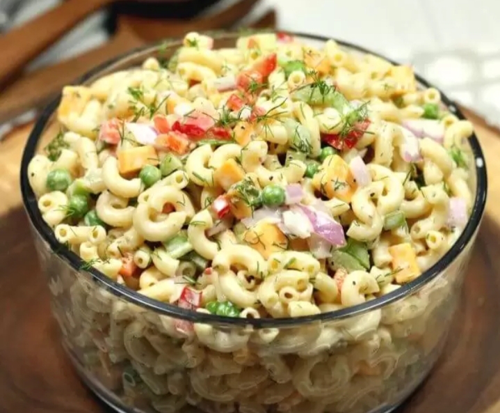 Easy Macaroni Salad Ingredients: