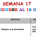 Plan de trabajo 3° grado semana 17 del 14 al 18 de diciembre.