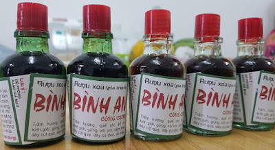 Dầu Xoa Bóp Gia Truyền Bình An Loại Chai 35ml