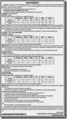 Animal Husbandry & Veterinary Department advt