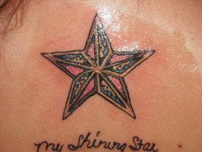  Star Tattoos upper back for girls Amazing Nautical Star Tattoos designs