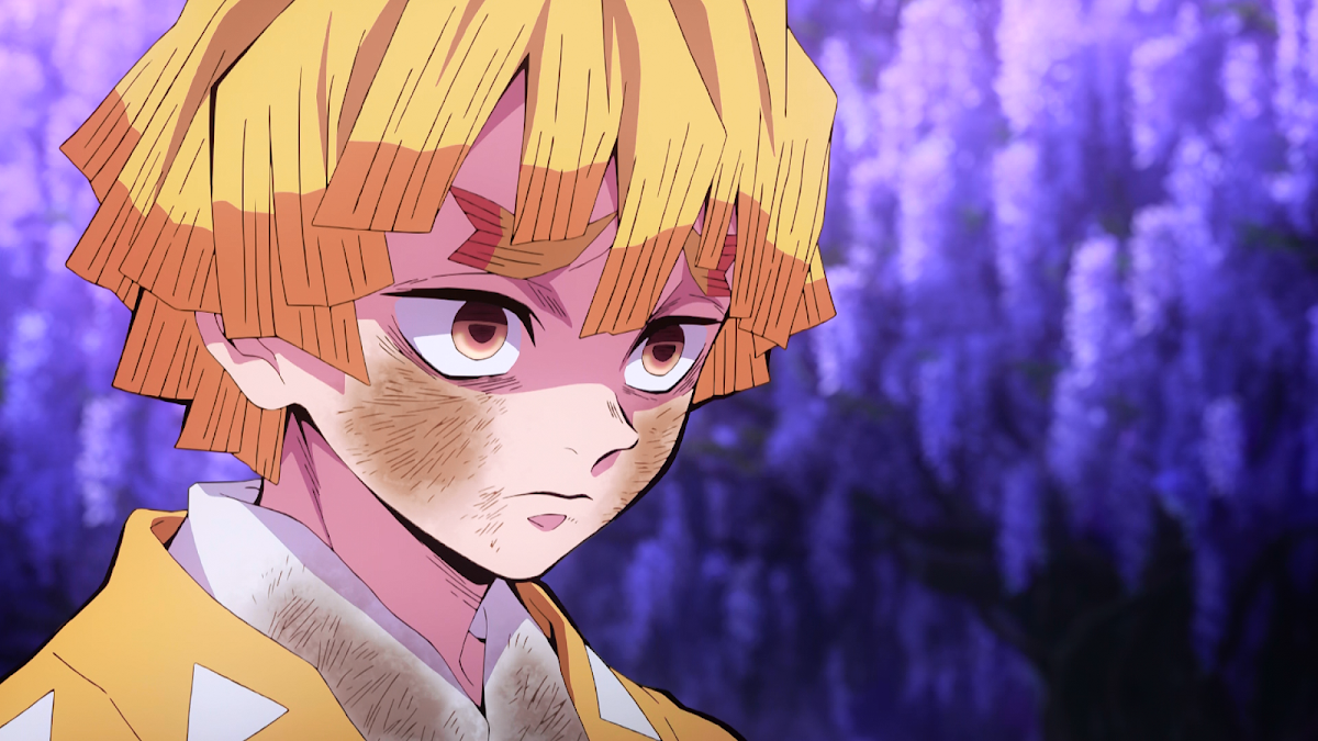 How did Zenitsu's Hair turned Yellow