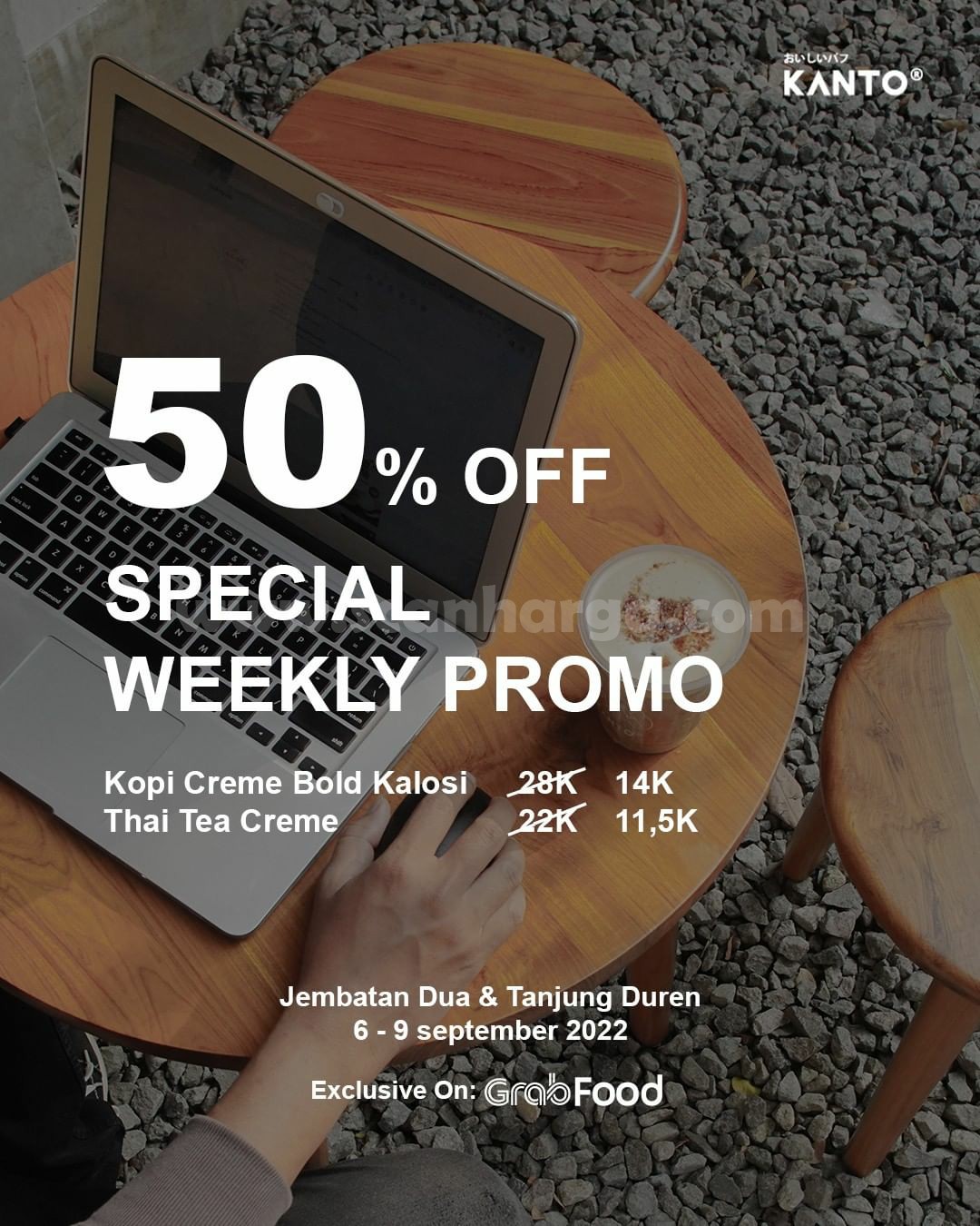 Promo KOPI KANTO Weekly Special Discount up to 50% Off