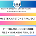 Computer Shop System E-commerce Project using php Mysql Capstone Project