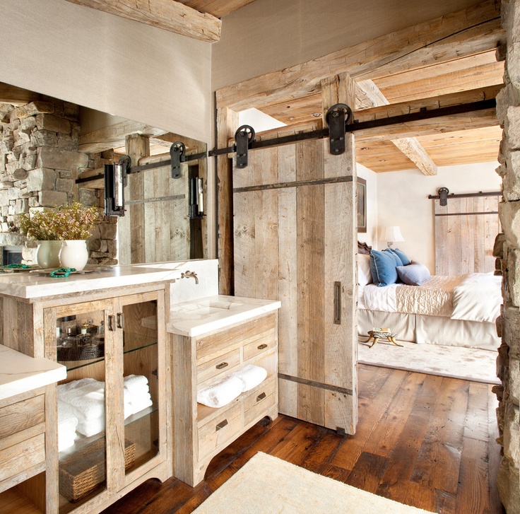 Rustic Bathroom Design Idea