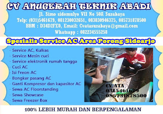 Spesialis Service AC Area Porong Sidoarjo 