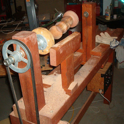 Wood Turning Lathe Machine