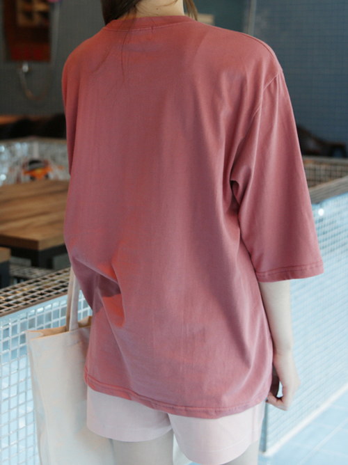  3/4 Sleeve Statement T-Shirt