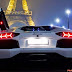 Lamborghini Aventador In Paris