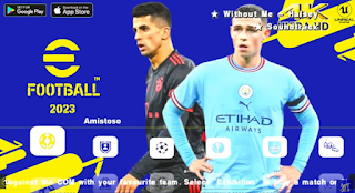 Download PES ISO 2023 English Version Mod eFootball PPSSPP Latest Transfer Terbaru Best Graphics HD New Kits