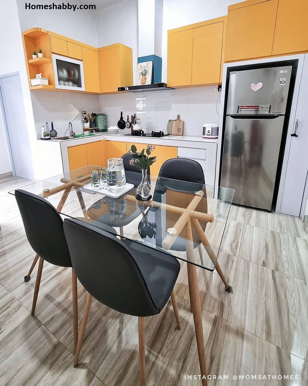 7 Ide Inspirasi Desain Dapur dan Ruang Makan Minimalis ~ Homeshabby.com